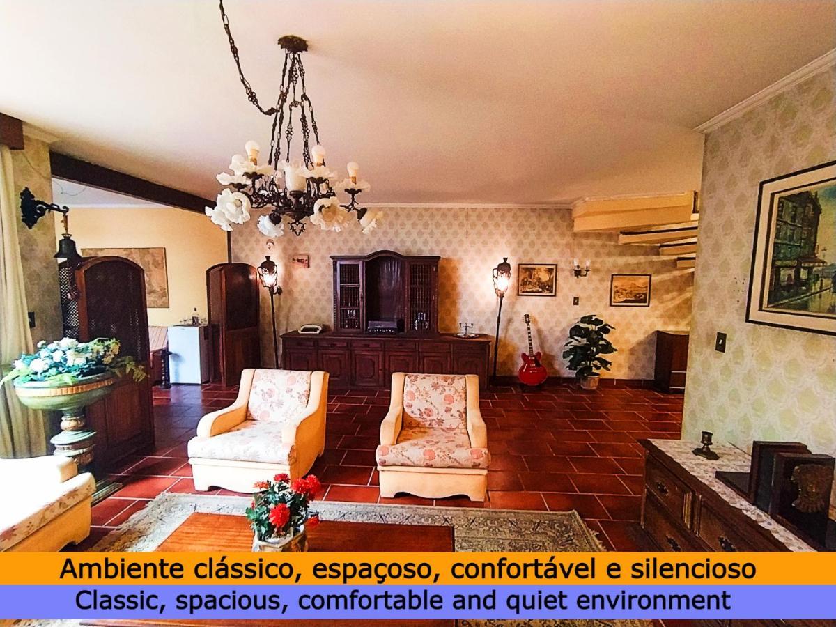 Cama Queen Mega Suite - 10 Min Metro E Aeroporto Cgh São Paulo Kültér fotó